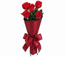 Букет 5 Красных роз Эдлесс Лав в Емельяновке