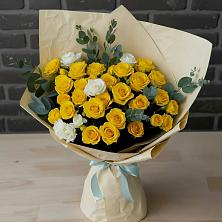 Букет цветов из:  Розы в Емельяновке