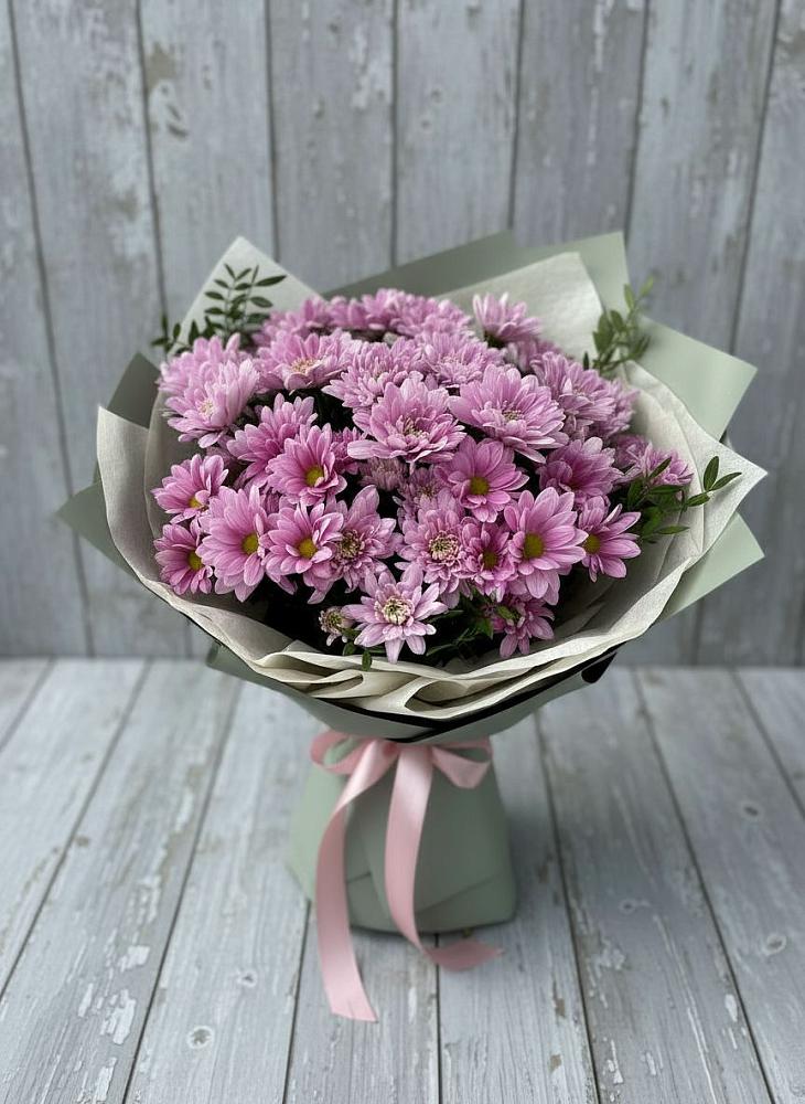 Букет цветов из: Хризантемы в Емельяновке