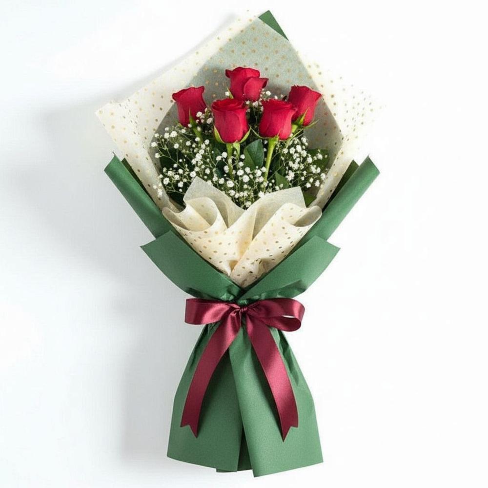 Букет цветов из: Розы в Емельяновке