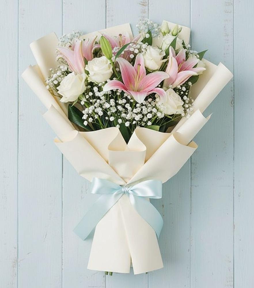 Букет цветов из: Лилии в Емельяновке