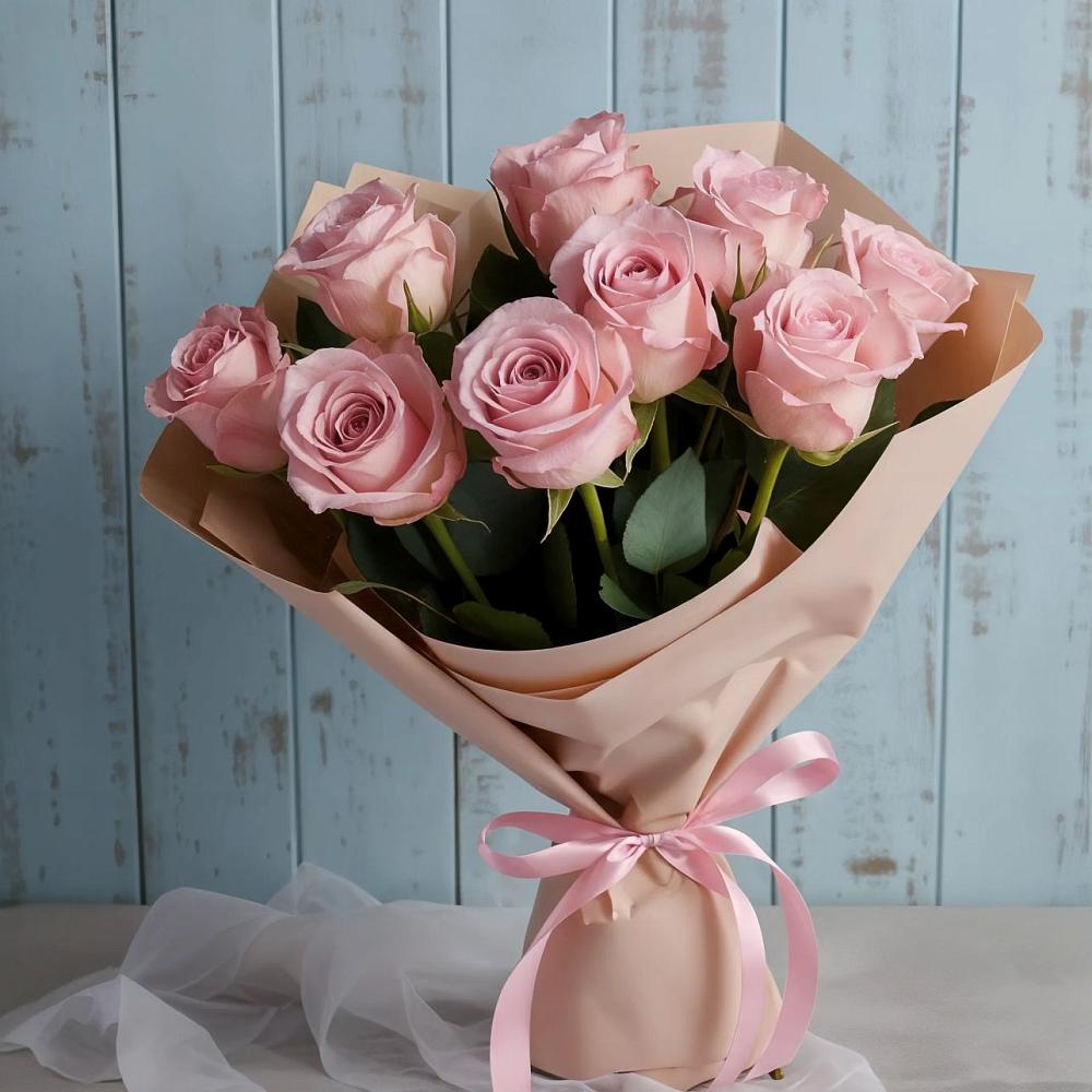 Букет цветов из: Розы в Емельяновке