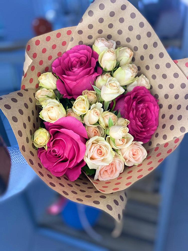 Букет цветов из: Розы в Емельяновке