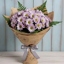 Букет цветов из:  Хризантемы в Емельяновке