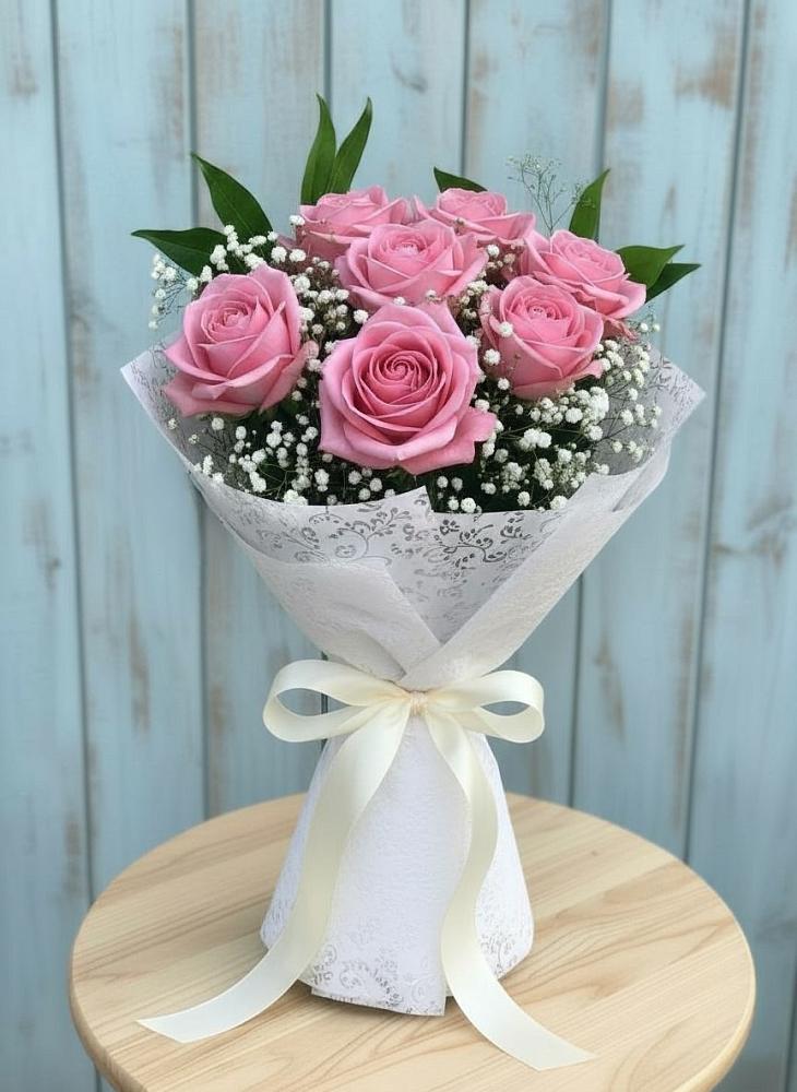 Букет цветов из: Розы в Емельяновке