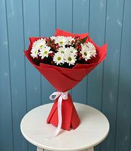 Букет цветов из:  Хризантемы в Емельяновке