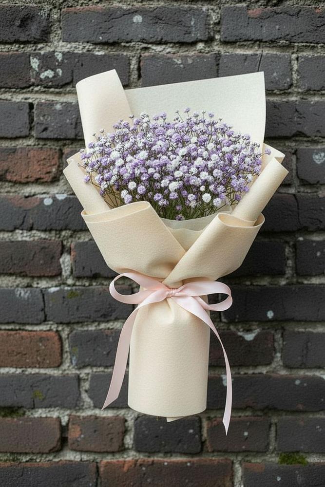 Букет цветов из: Гипсофила в Емельяновке