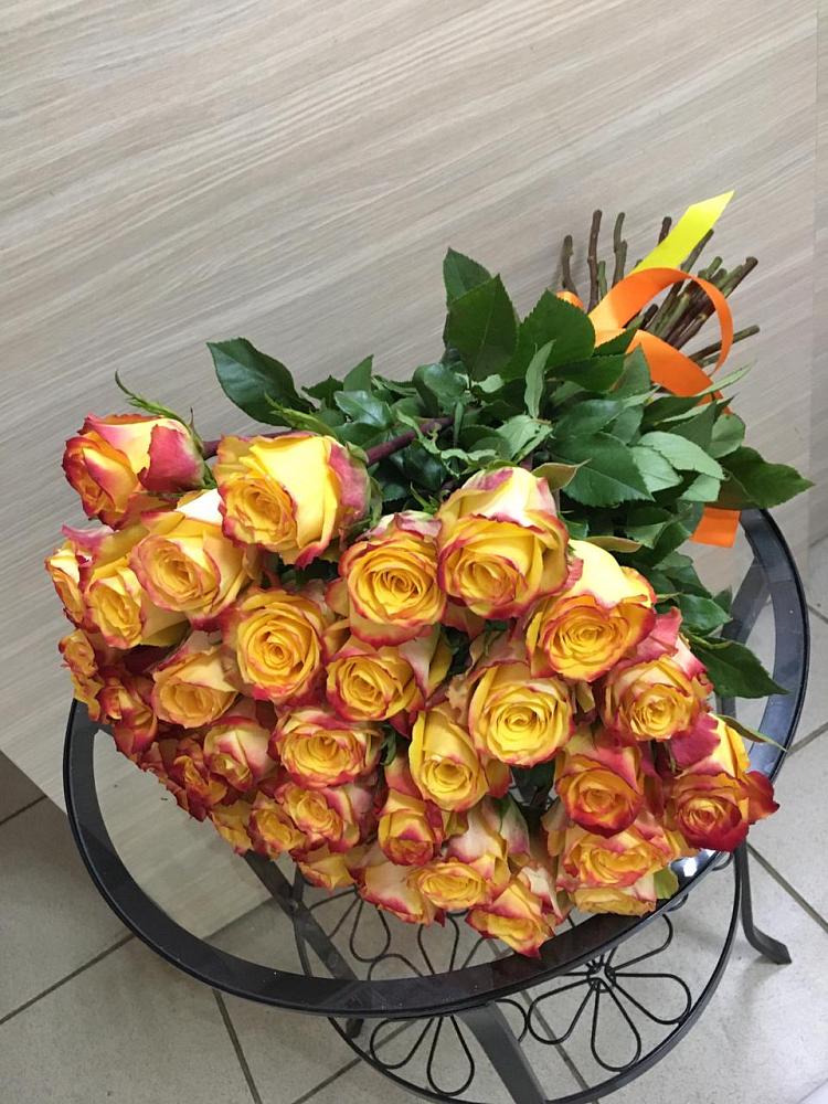 Букет Желтые розы в Емельяновке