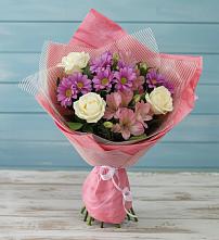 Букет цветов из:  Герберы в Емельяновке