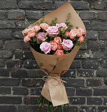 Букет цветов из:  Розы в Емельяновке