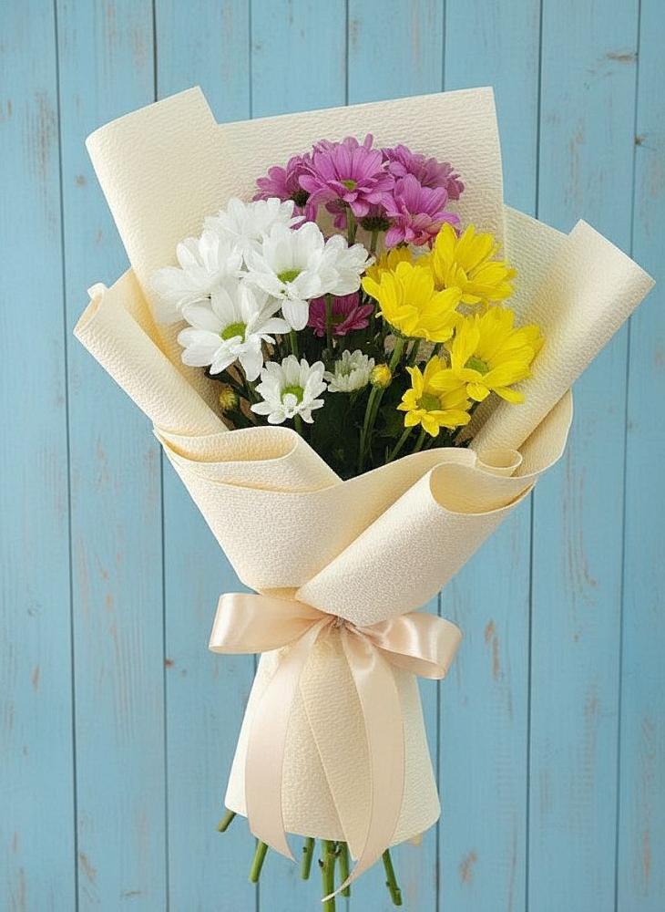 Букет цветов из: Хризантемы в Емельяновке