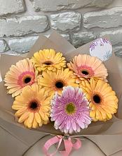 Букет цветов из:  Герберы #REPLACE_PRED# Емельяновке