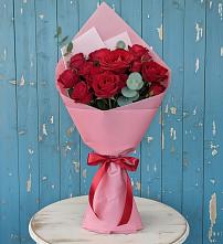 Букет цветов из:  Розы в Емельяновке