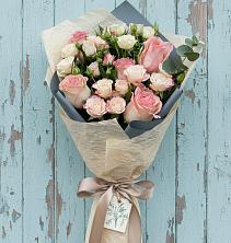 Букет цветов из:  Розы в Емельяновке