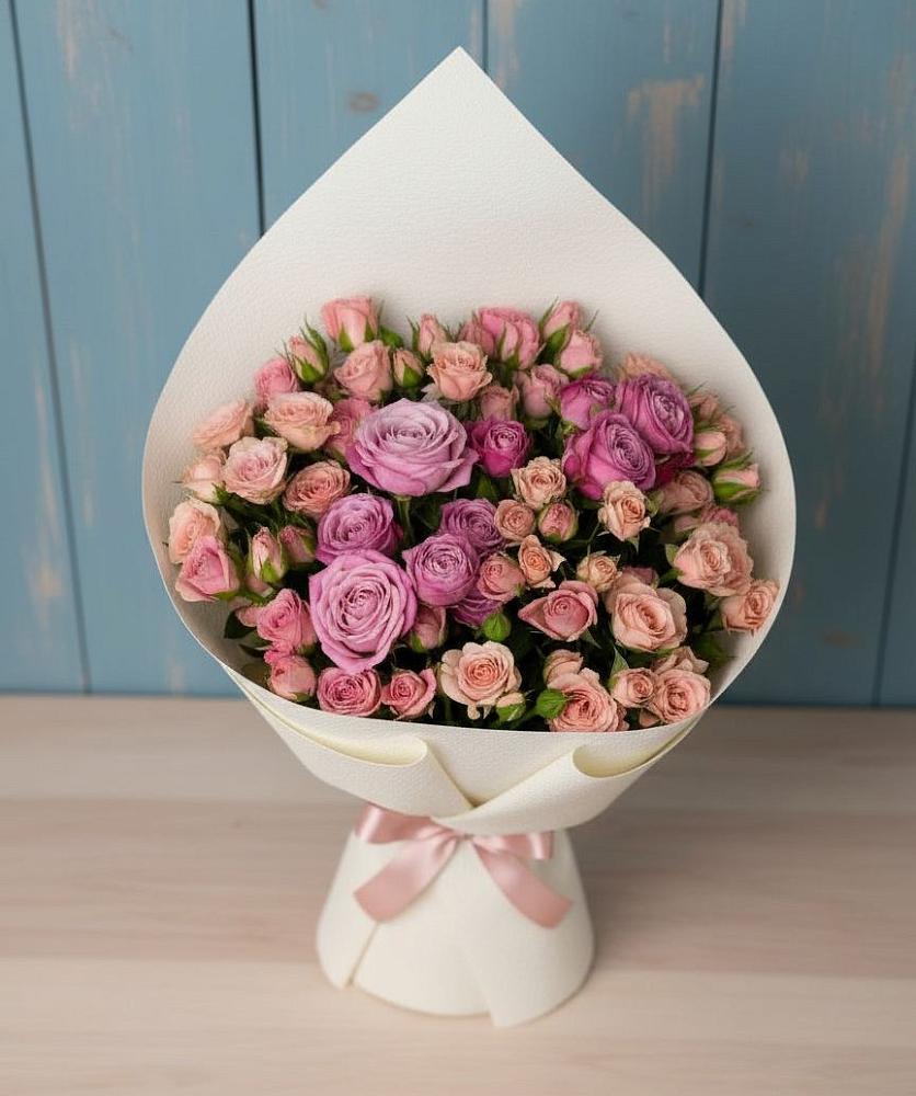 Букет цветов из: Розы в Емельяновке