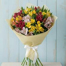 Букет цветов из:  Альстромерии #REPLACE_PRED# Емельяновке