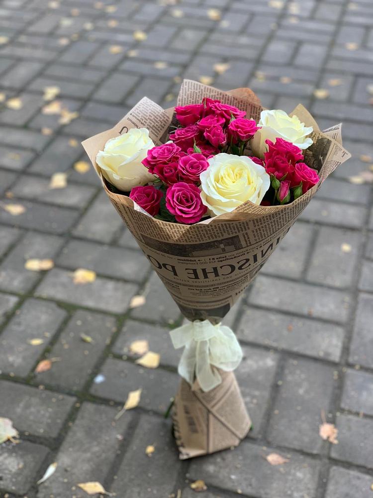 Букет цветов из: Розы в Емельяновке