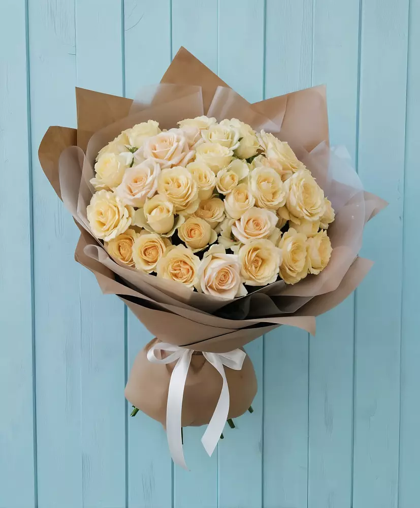 Букет Кремовое облако в Емельяновке