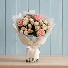 Букет цветов из:  Розы в Емельяновке