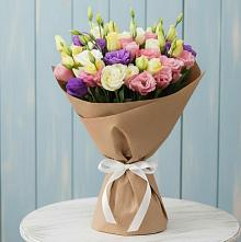 Букет цветов из:  Лизиантусы #REPLACE_PRED# Емельяновке