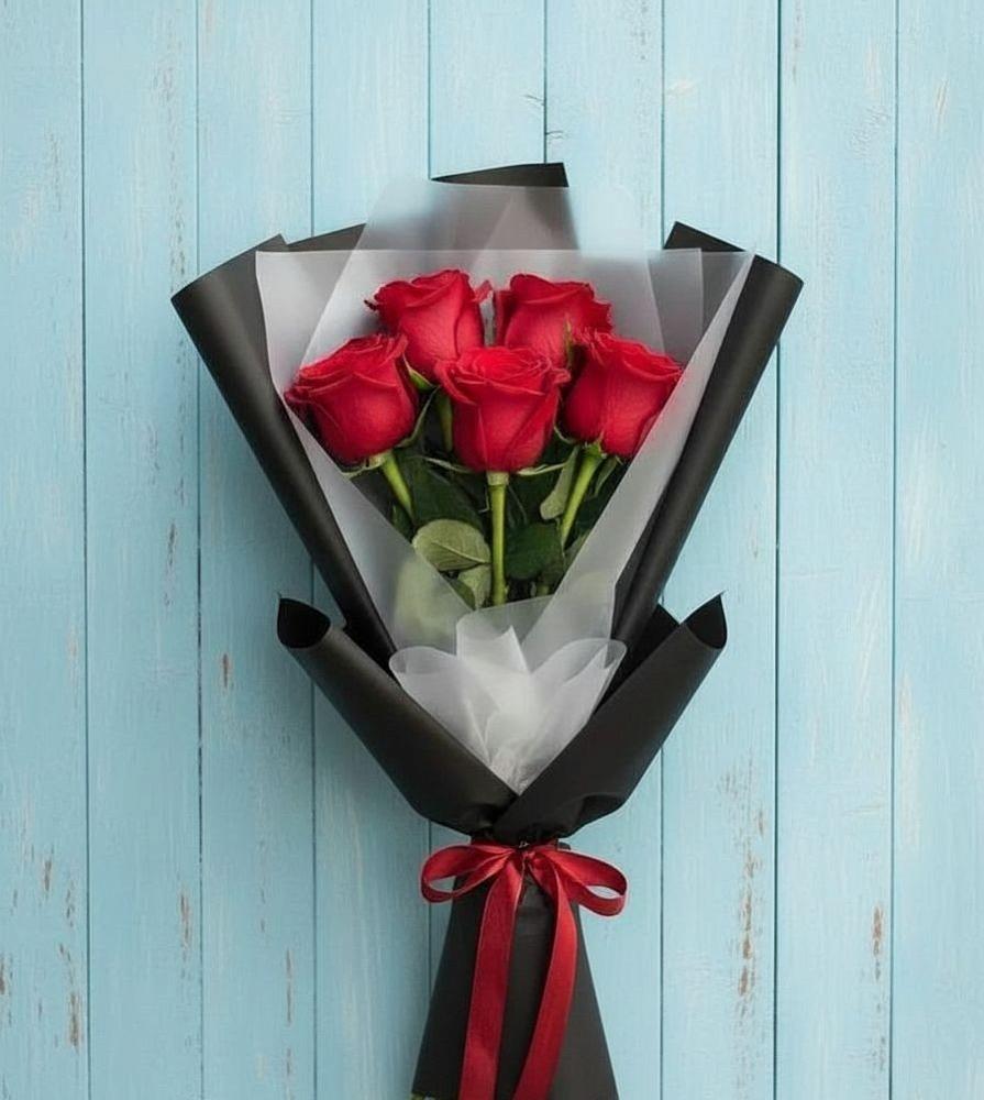 Букет цветов из: Розы в Емельяновке