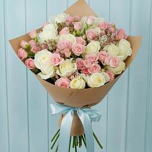 Букет цветов из:  Розы в Емельяновке